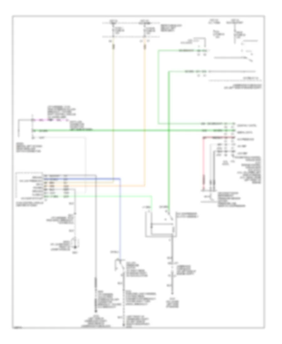 Compressor Wiring Diagram for Buick Rainier 2006