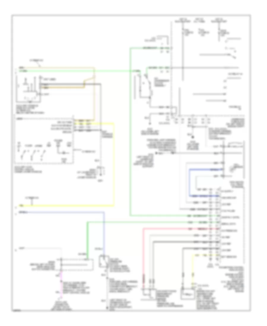 Manual A C Wiring Diagram 2 of 2 for Buick Rainier 2006