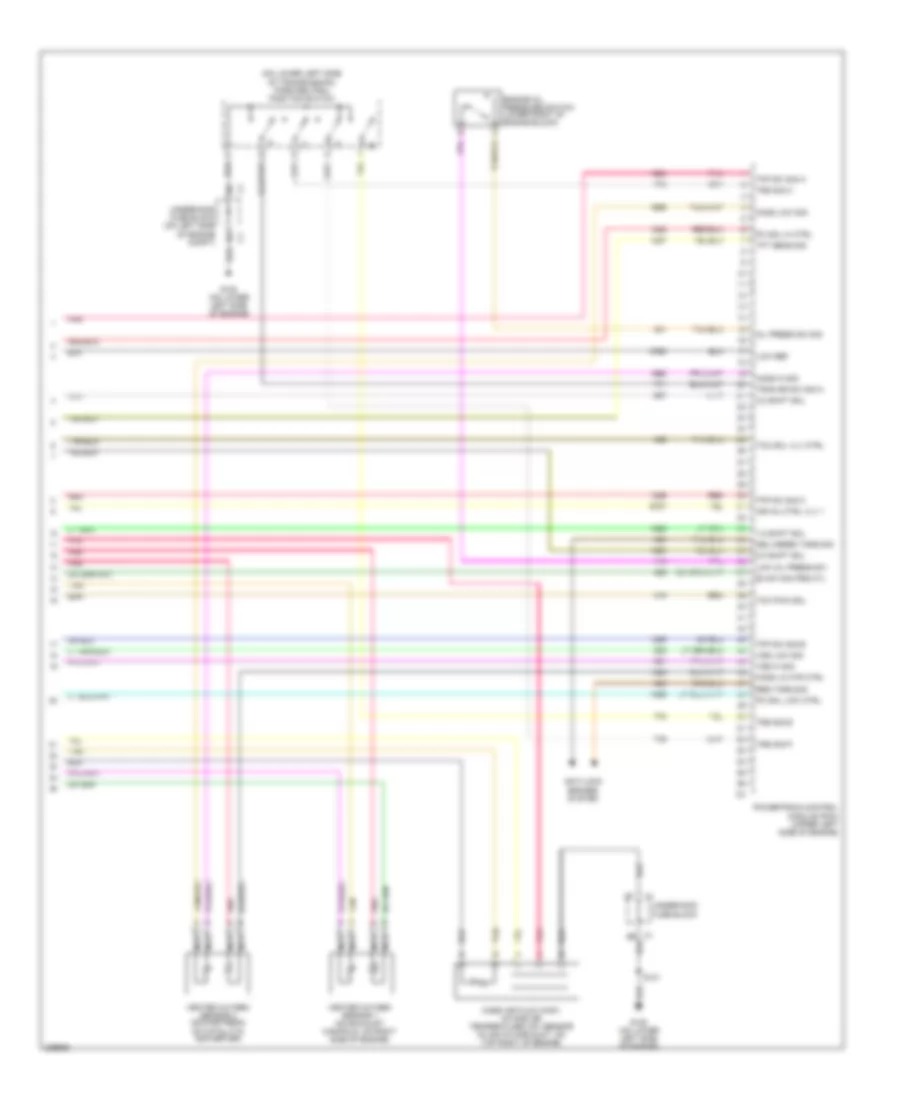 4 2L VIN S Engine Performance Wiring Diagram 7 of 7 for Buick Rainier 2006