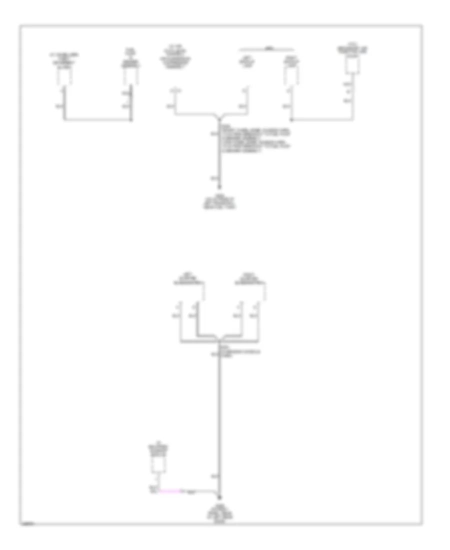 Ground Distribution Wiring Diagram 5 of 6 for Buick Rainier 2006