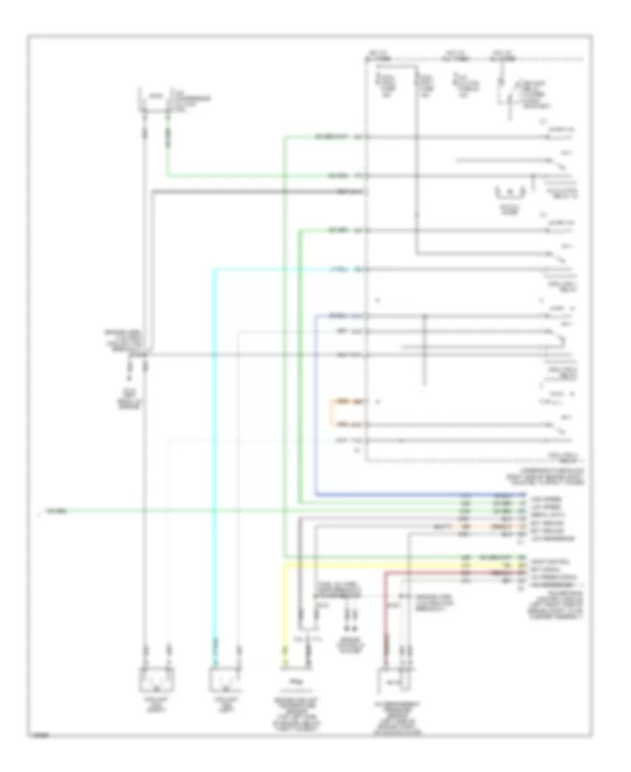Automatic AC Wiring Diagram (2 of 2) for Buick Century Custom 2000