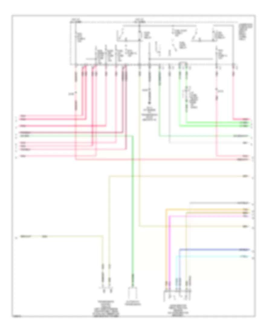 3.9L VIN 1, Engine Performance Wiring Diagram (3 of 4) for Buick Terraza CX 2006