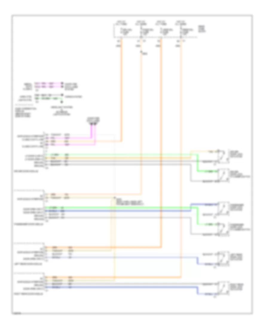 Forced Entry Wiring Diagram for Buick LeSabre Custom 2000