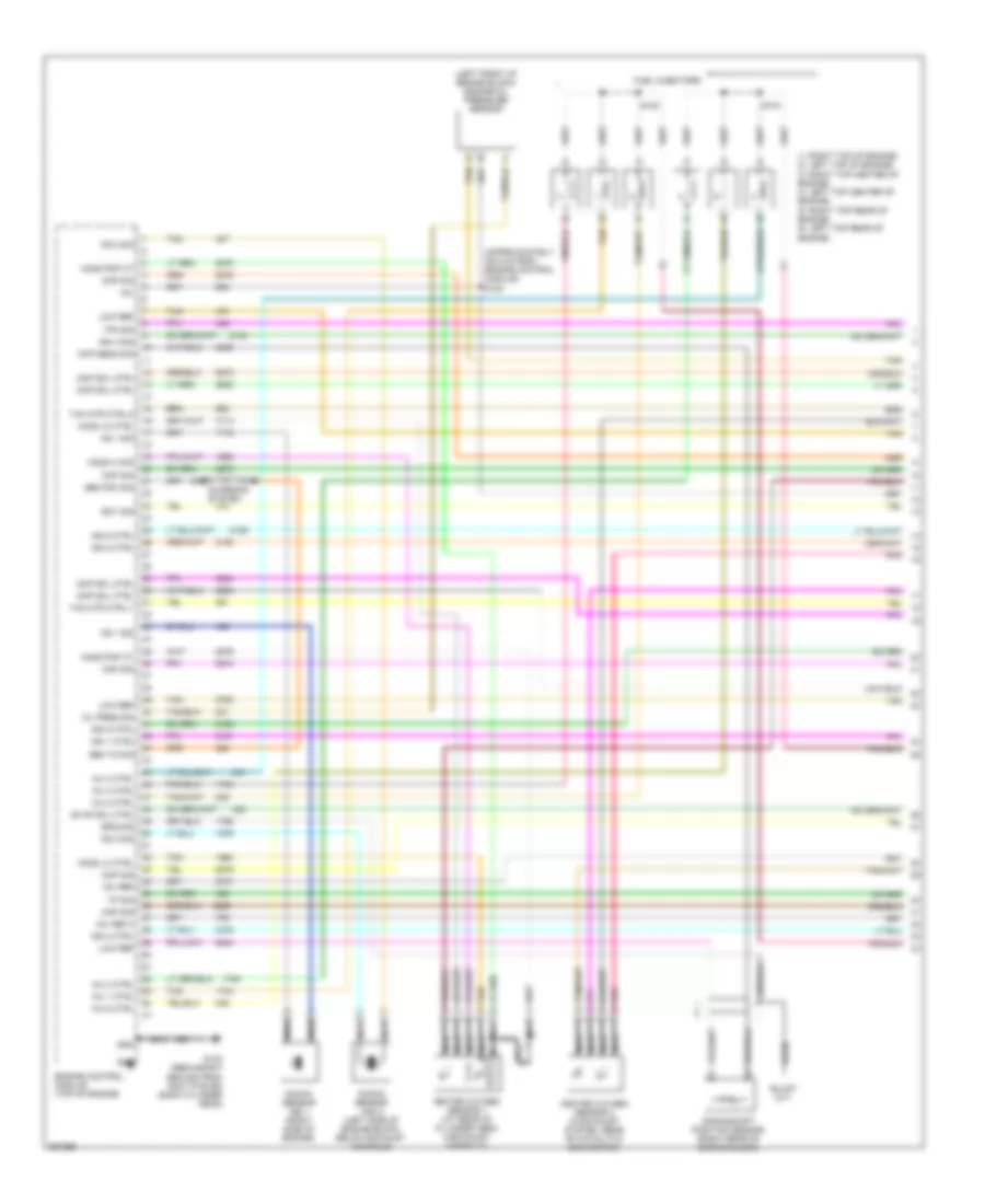 3 6L VIN 7 Engine Performance Wiring Diagram 1 of 4 for Buick Allure CX 2007