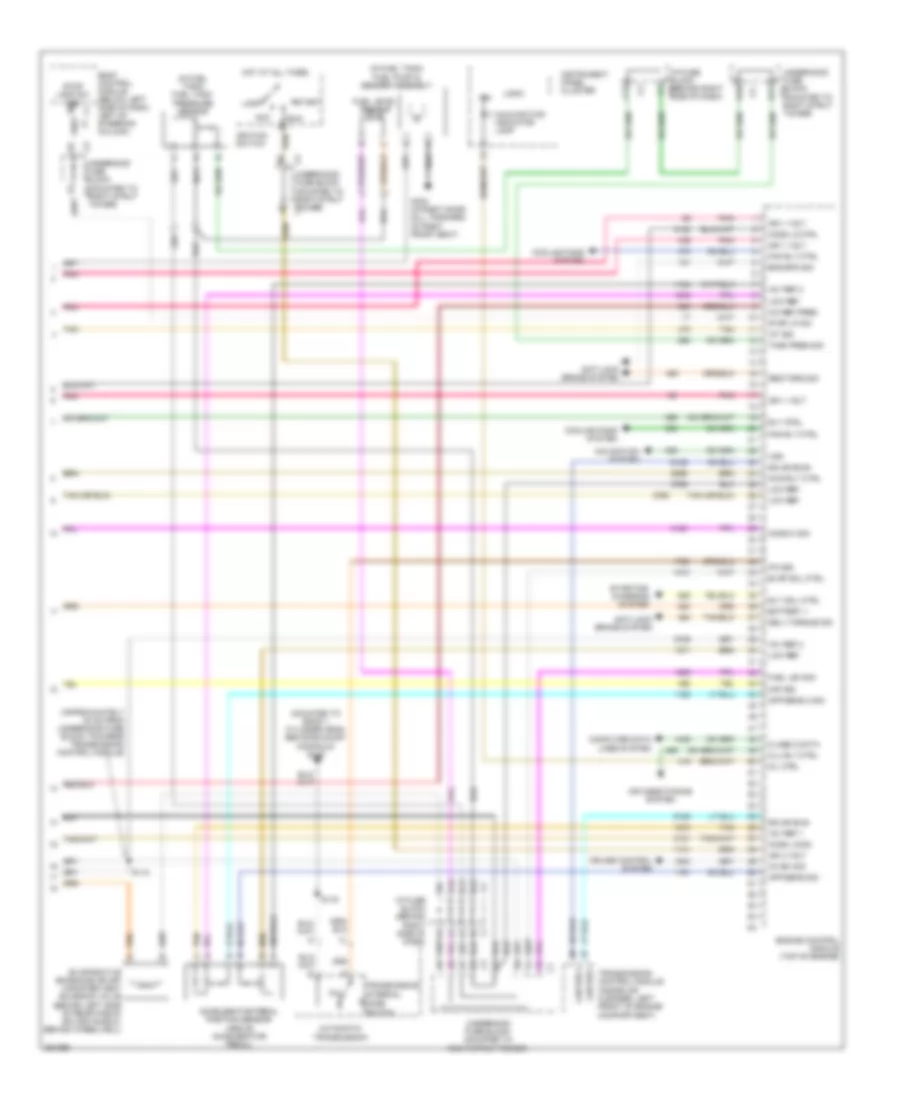 3 6L VIN 7 Engine Performance Wiring Diagram 4 of 4 for Buick Allure CX 2007
