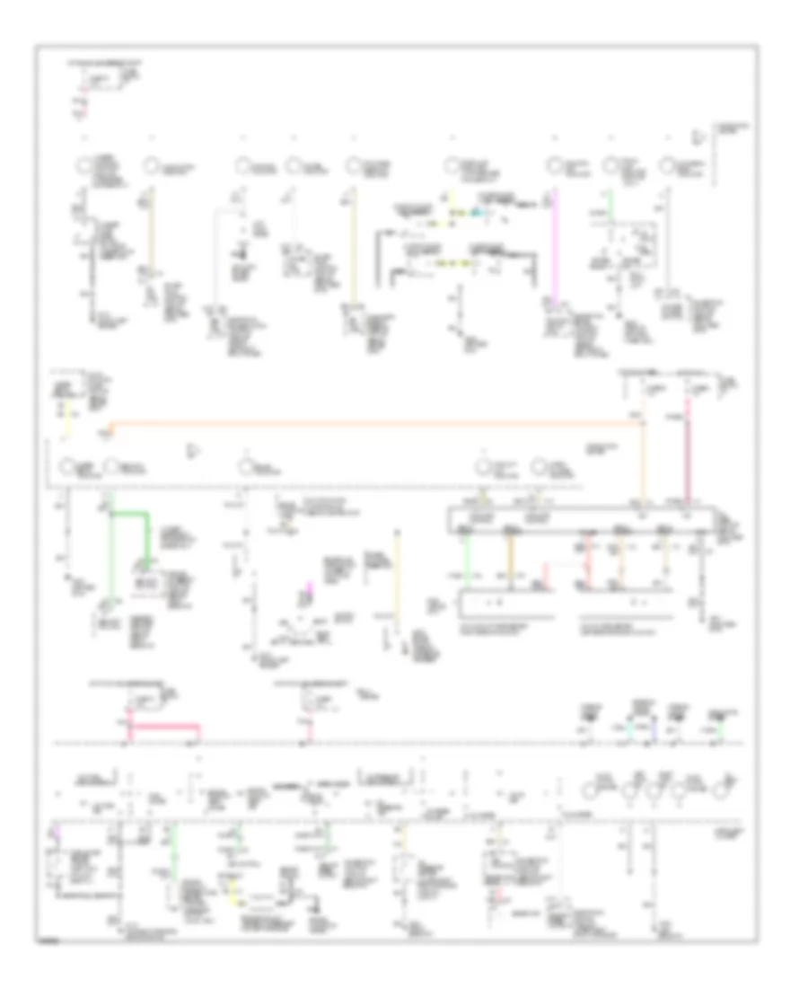 Instrument Cluster Wiring Diagram Gauges for Buick LeSabre Limited 1994