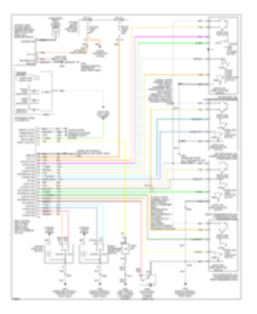 Forced Entry Wiring Diagram for Buick Allure CXL 2007