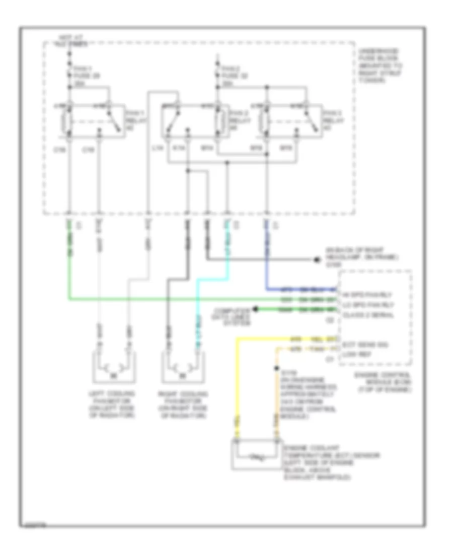 3 6L VIN 7 Cooling Fan Wiring Diagram for Buick Allure CXL 2007