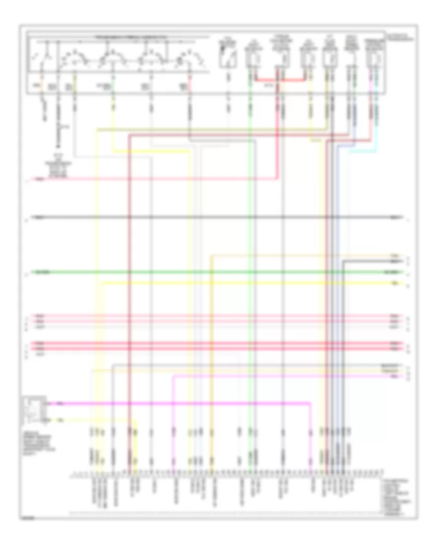 3.8L VIN 2, Engine Performance Wiring Diagram (3 of 5) for Buick Allure CXL 2007