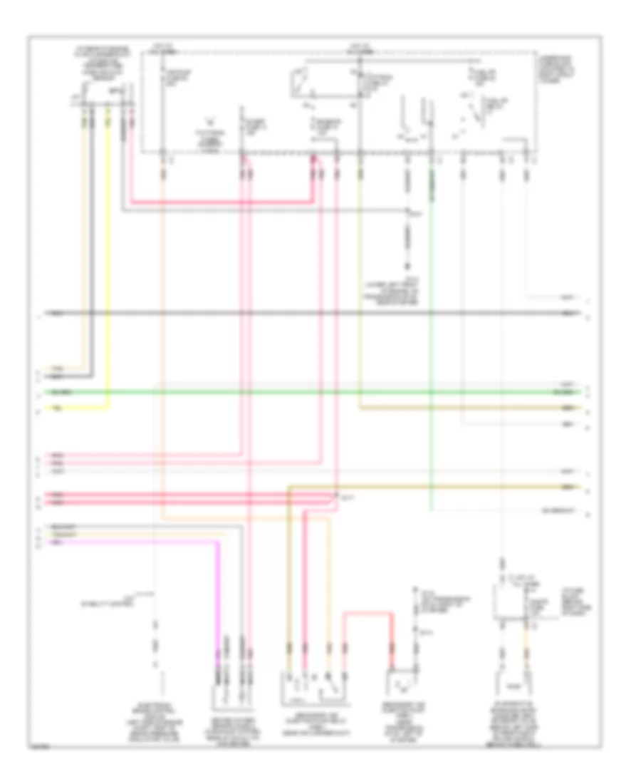 3 8L VIN 2 Engine Performance Wiring Diagram 4 of 5 for Buick Allure CXL 2007