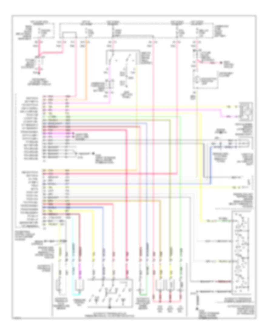 3 8L VIN 1 A T Wiring Diagram for Buick Park Avenue Ultra 2000