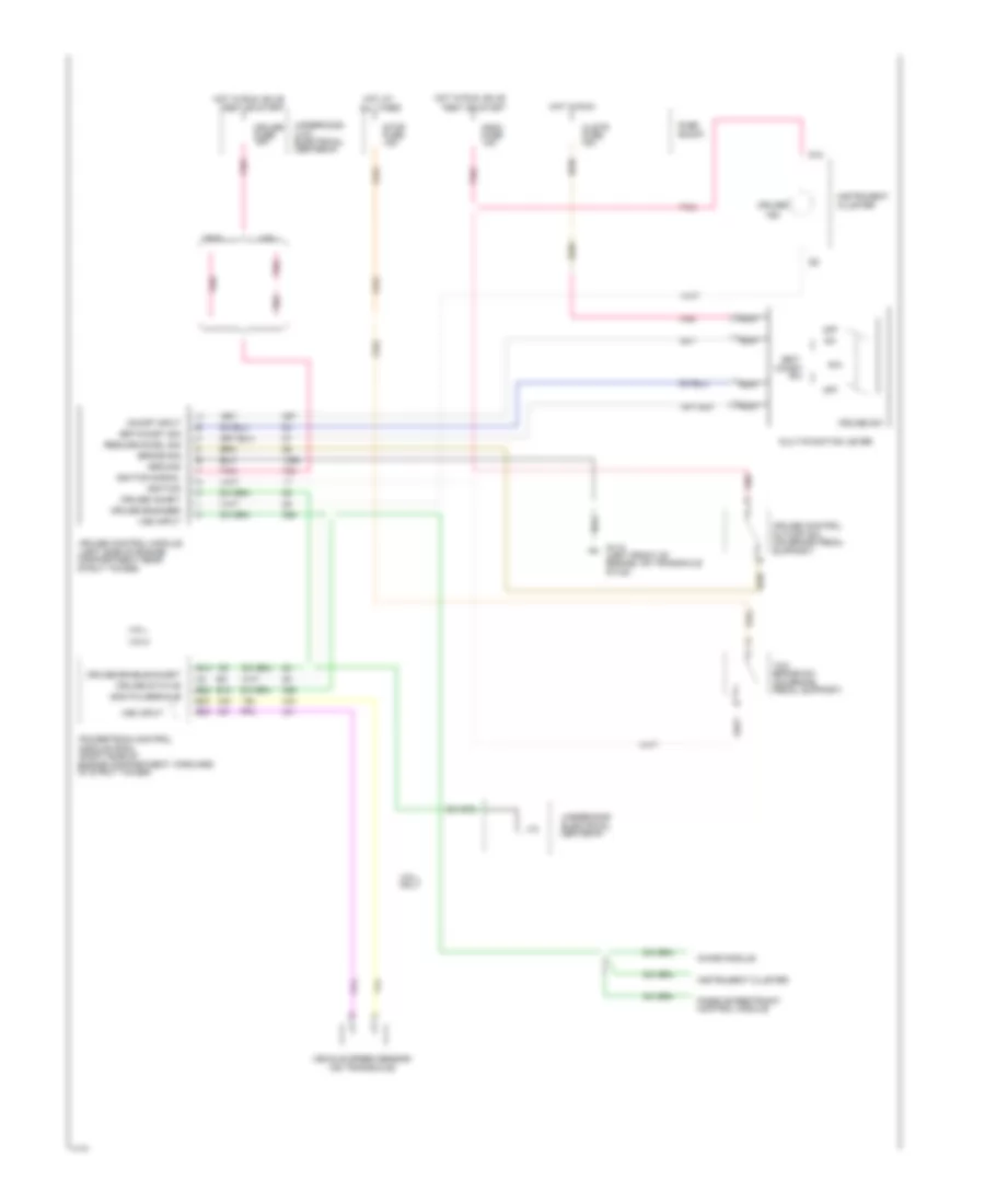 Cruise Control Wiring Diagram for Buick Regal Limited 1994