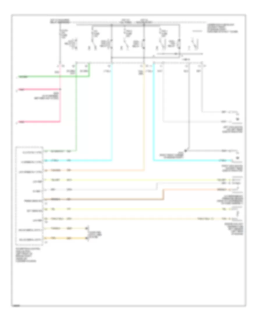 Manual A C Wiring Diagram 2 of 2 for Buick Lucerne CXL 2007