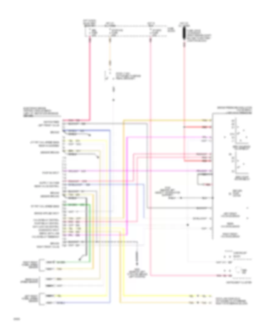 Anti-lock Brake Wiring Diagrams for Buick Roadmaster Limited 1994