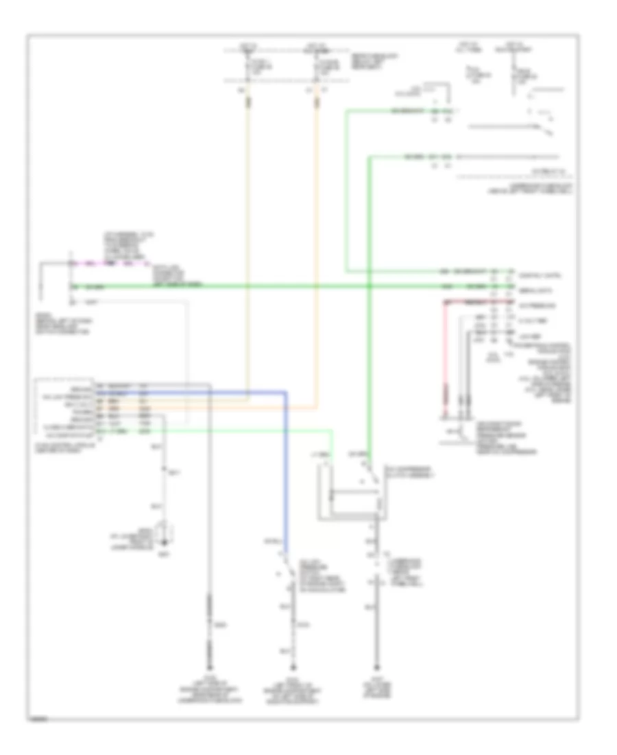 Compressor Wiring Diagram for Buick Rainier 2007