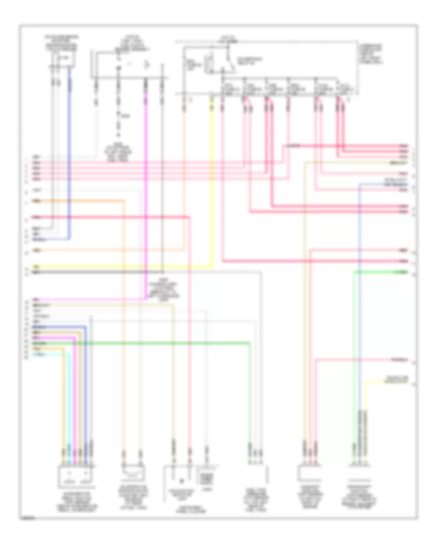 5.3L VIN M, Engine Performance Wiring Diagram (3 of 5) for Buick Rainier 2007