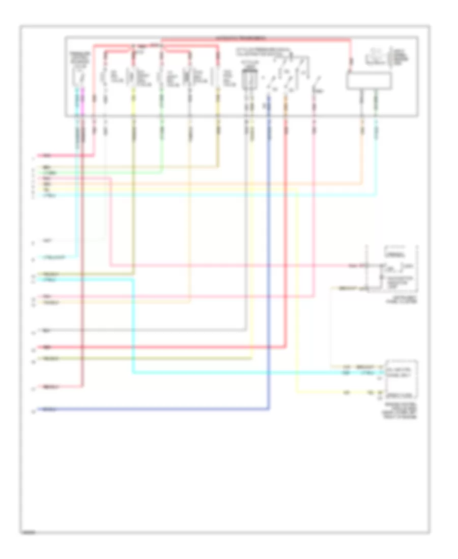 5.3L VIN M, AT Wiring Diagram (2 of 2) for Buick Rainier 2007