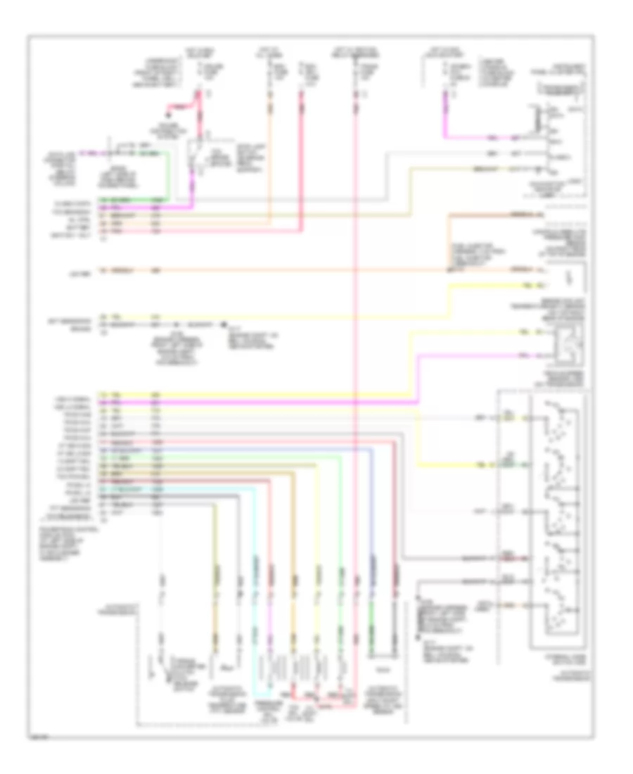 A T Wiring Diagram for Buick Rendezvous CX 2007