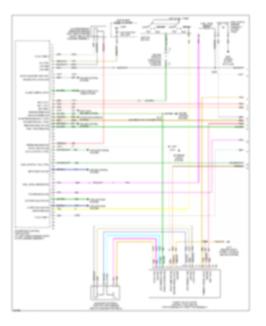 3 5L VIN L Engine Performance Wiring Diagram 1 of 5 for Buick Rendezvous CXL 2007