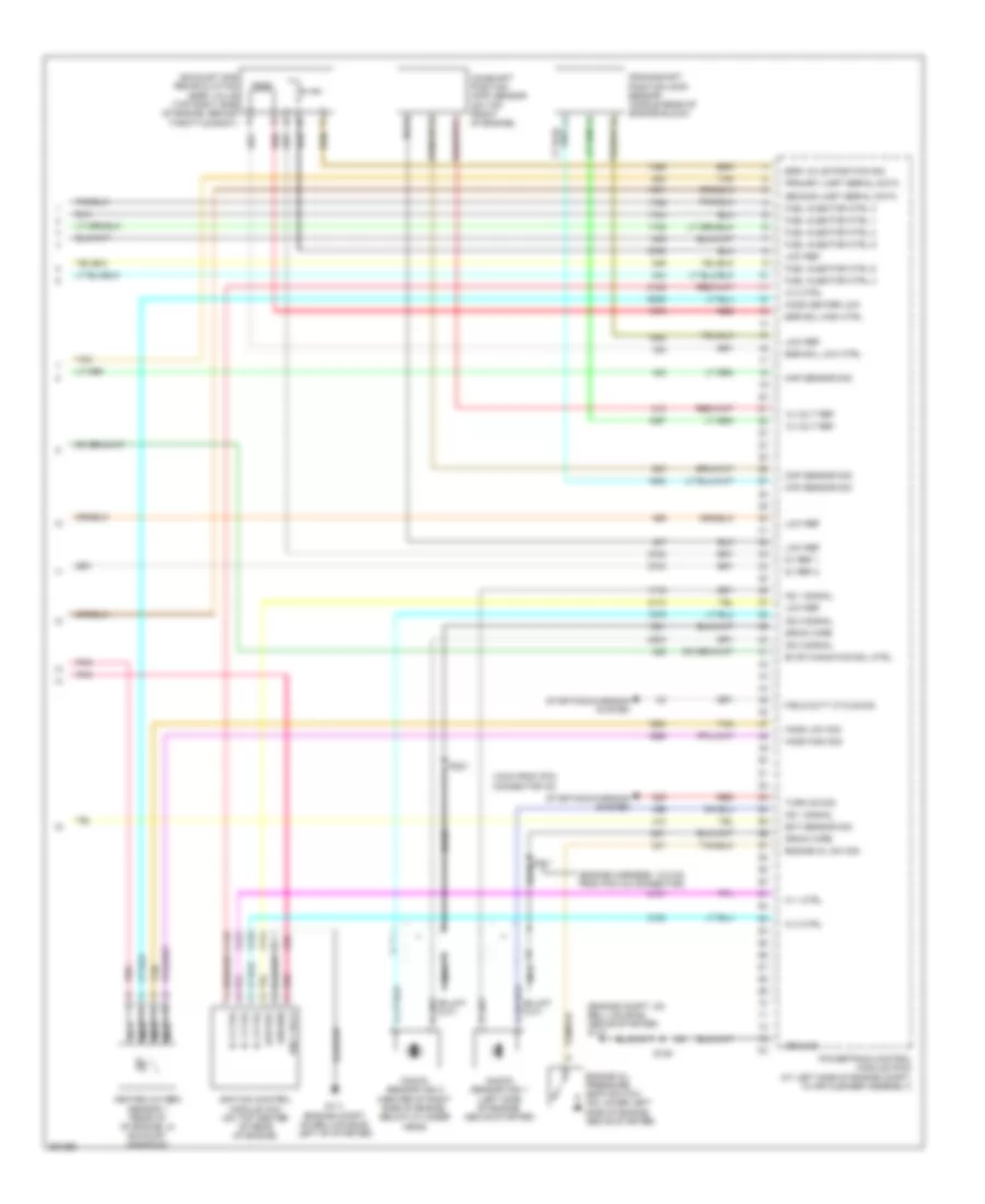 3 5L VIN L Engine Performance Wiring Diagram 5 of 5 for Buick Rendezvous CXL 2007