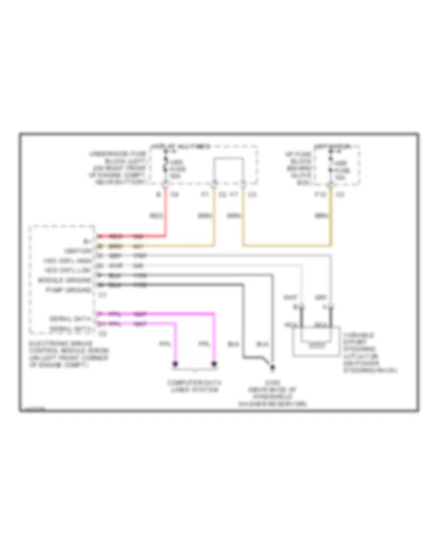 Electronic Steering Wiring Diagram Park Avenue for Buick Park Avenue Ultra 2001