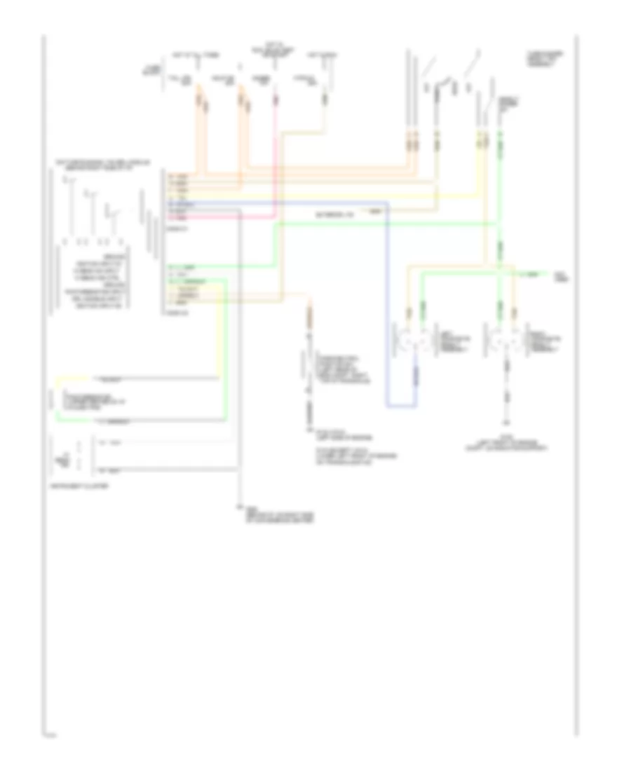 Headlight Wiring Diagram with DRL for Buick Skylark Limited 1994