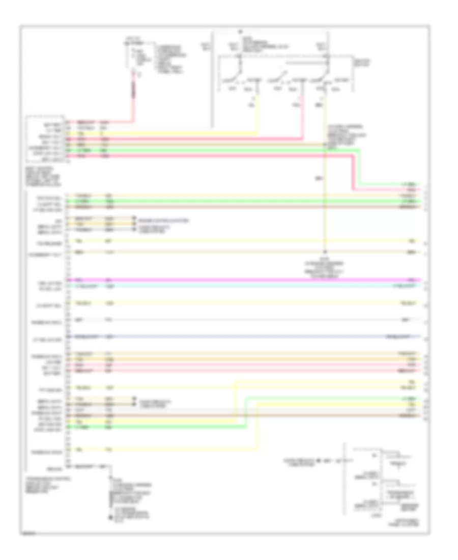 3 9L VIN 1 A T Wiring Diagram 1 of 2 for Buick Terraza CX 2007