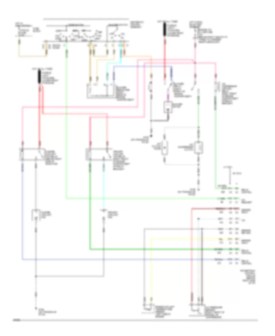 Air Conditioning Wiring Diagrams for Buick Century Custom 1995