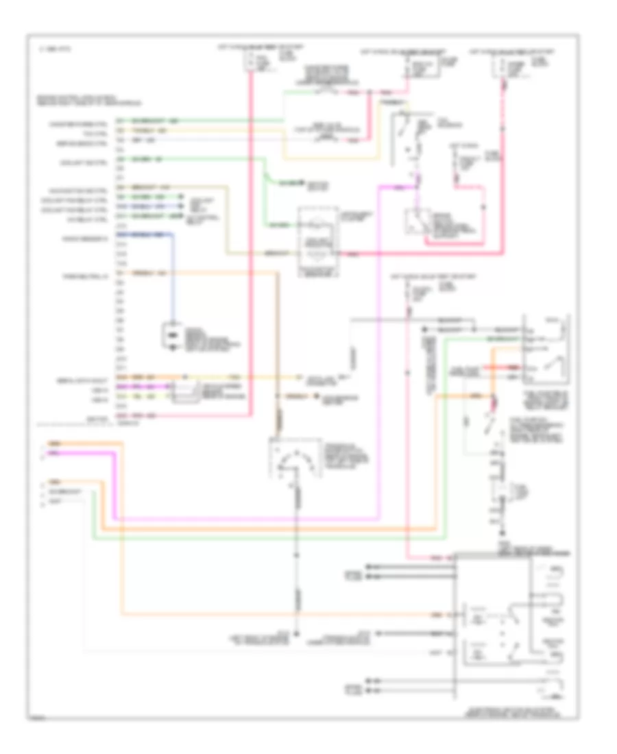 2.2L (VIN 4), Engine Performance Wiring Diagrams (2 of 2) for Buick Century Custom 1995