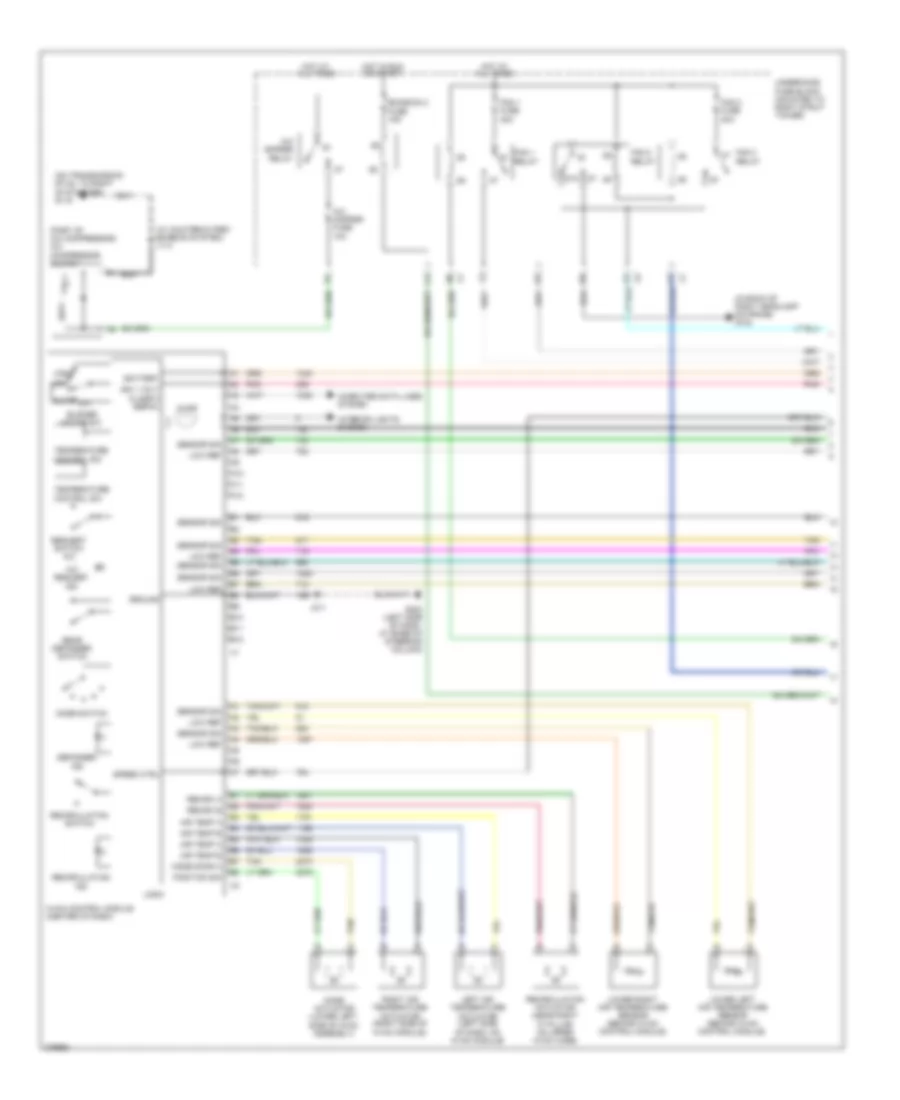5 3L VIN C Automatic A C Wiring Diagram 1 of 2 for Buick Allure CX 2008