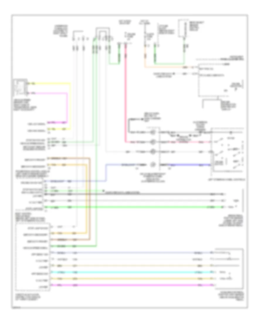 3.8L VIN 2, Cruise Control Wiring Diagram for Buick Allure CX 2008