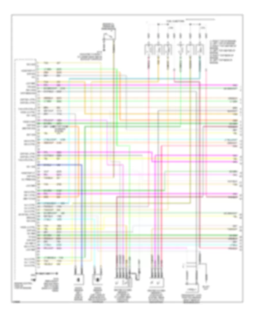 3 6L VIN 7 Engine Performance Wiring Diagram 1 of 4 for Buick Allure CX 2008