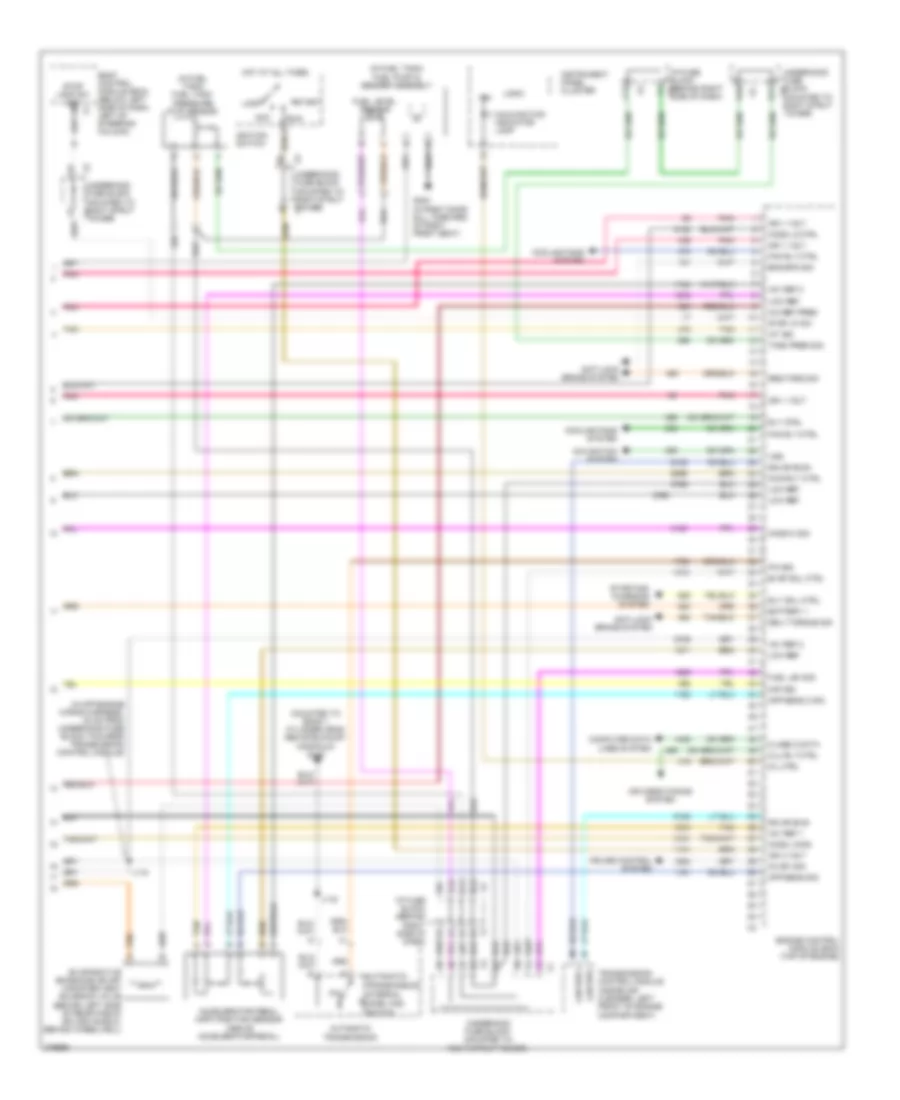 3 6L VIN 7 Engine Performance Wiring Diagram 4 of 4 for Buick Allure CX 2008