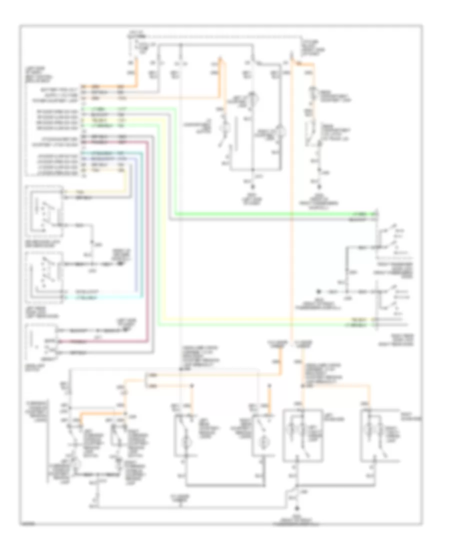 Courtesy Lamps Wiring Diagram for Buick Allure CX 2008