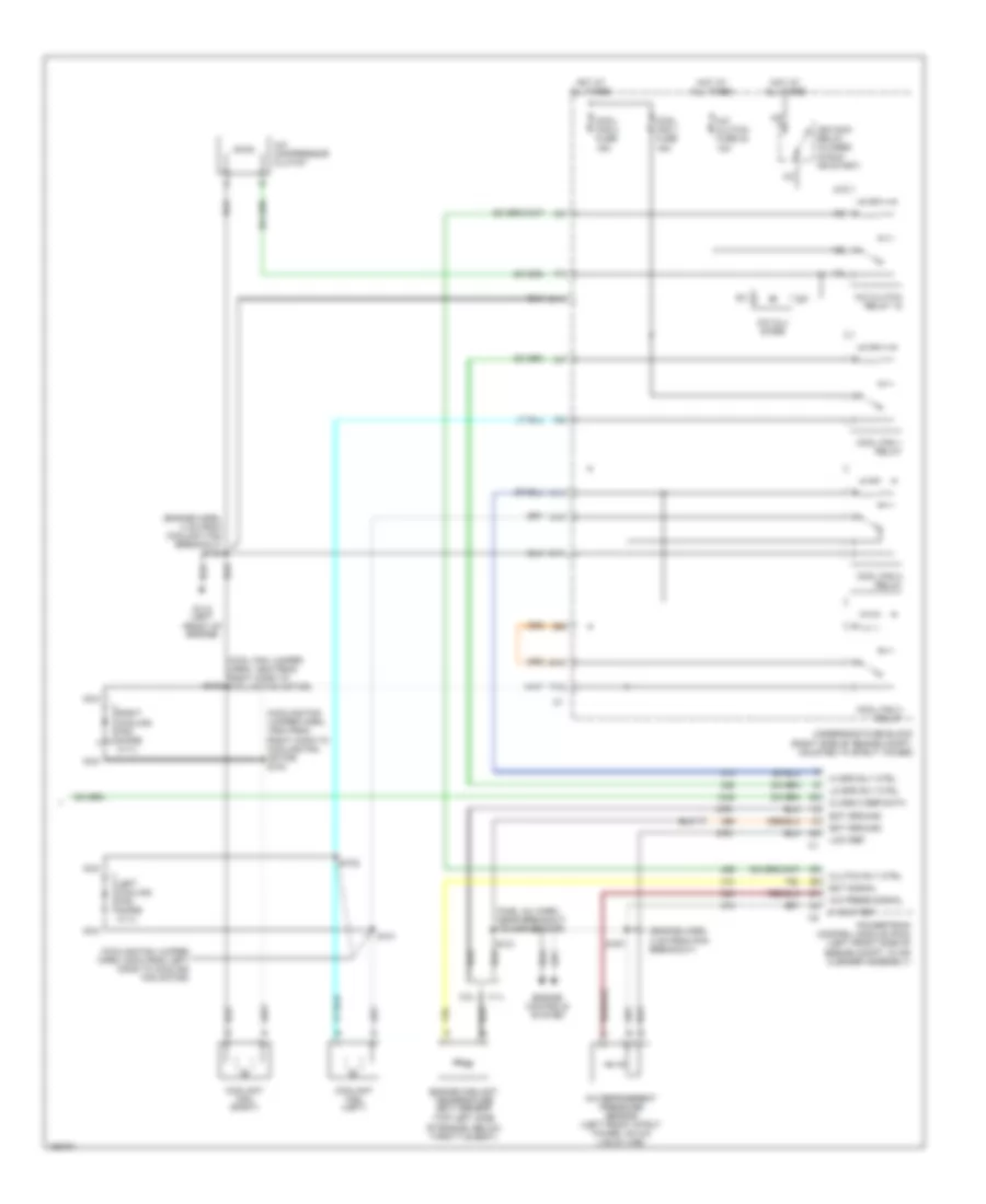 Automatic A C Wiring Diagram 2 of 2 for Buick Century Custom 2002