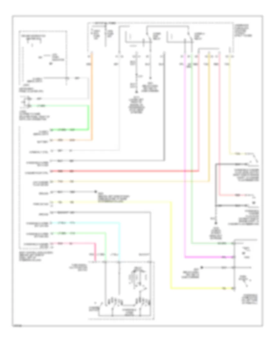 5 3L VIN C Wiper Washer Wiring Diagram for Buick Allure CXS 2008