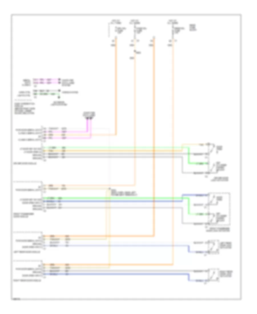 Forced Entry Wiring Diagram for Buick LeSabre Custom 2002