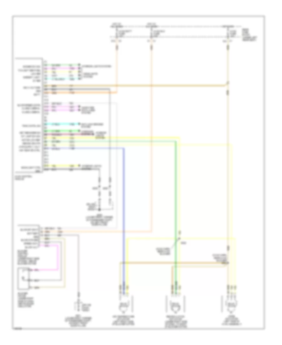 Manual A C Wiring Diagram 1 of 2 for Buick LeSabre Limited 2002