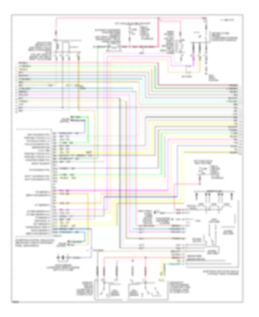 3 8L VIN K Engine Performance Wiring Diagrams 2 of 3 for Buick Park Avenue Ultra 1995