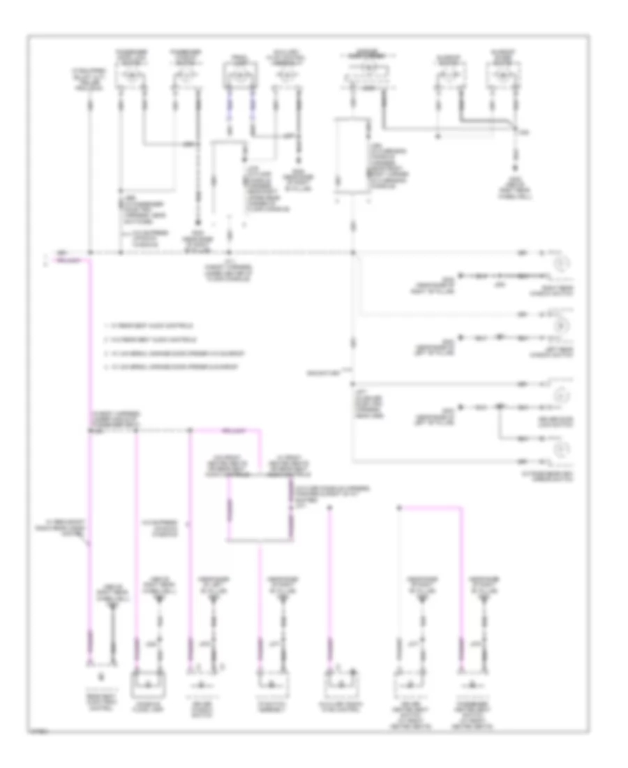 Instrument Illumination Wiring Diagram 2 of 2 for Buick Enclave CX 2008