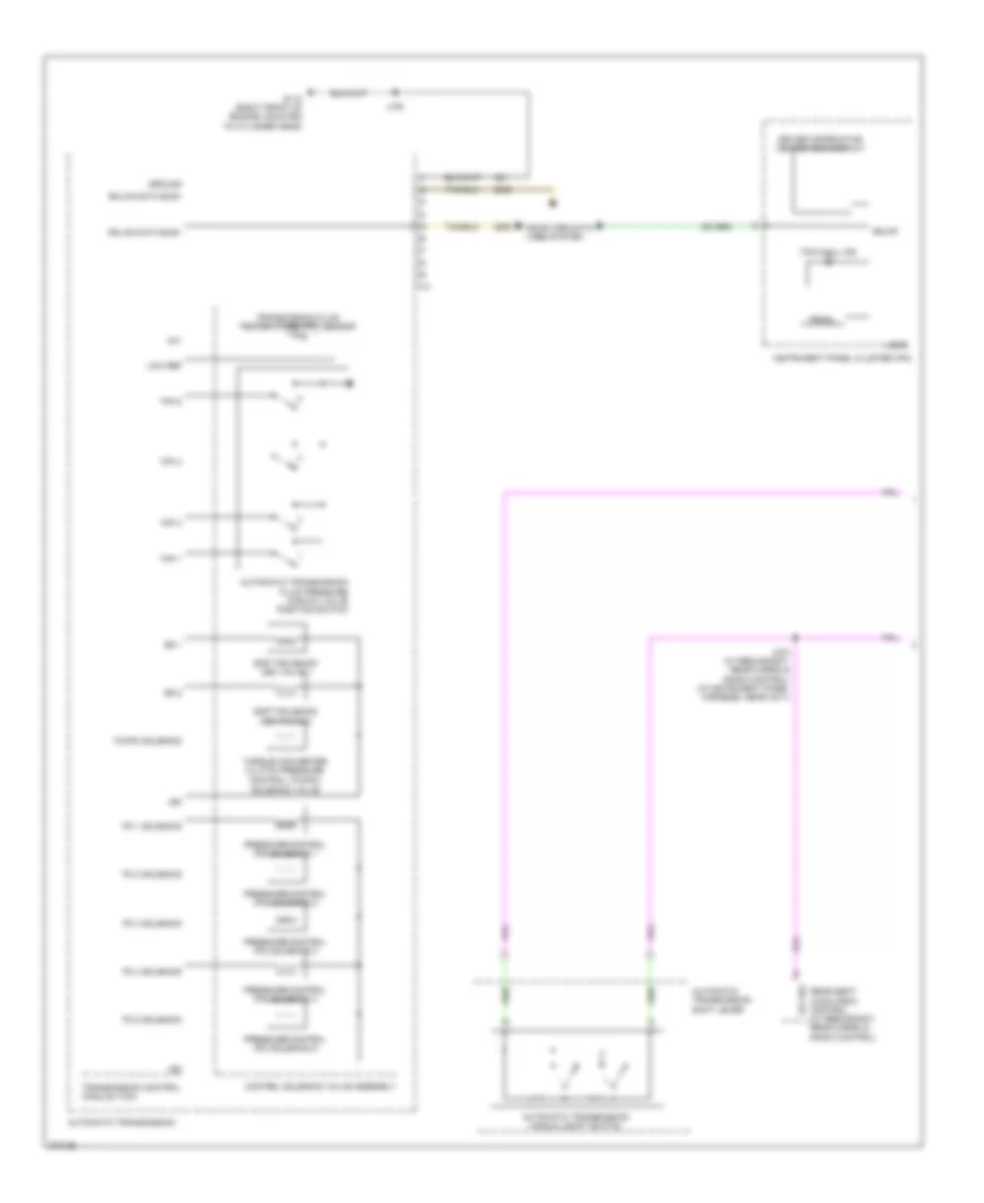 A T Wiring Diagram 1 of 2 for Buick Enclave CX 2008