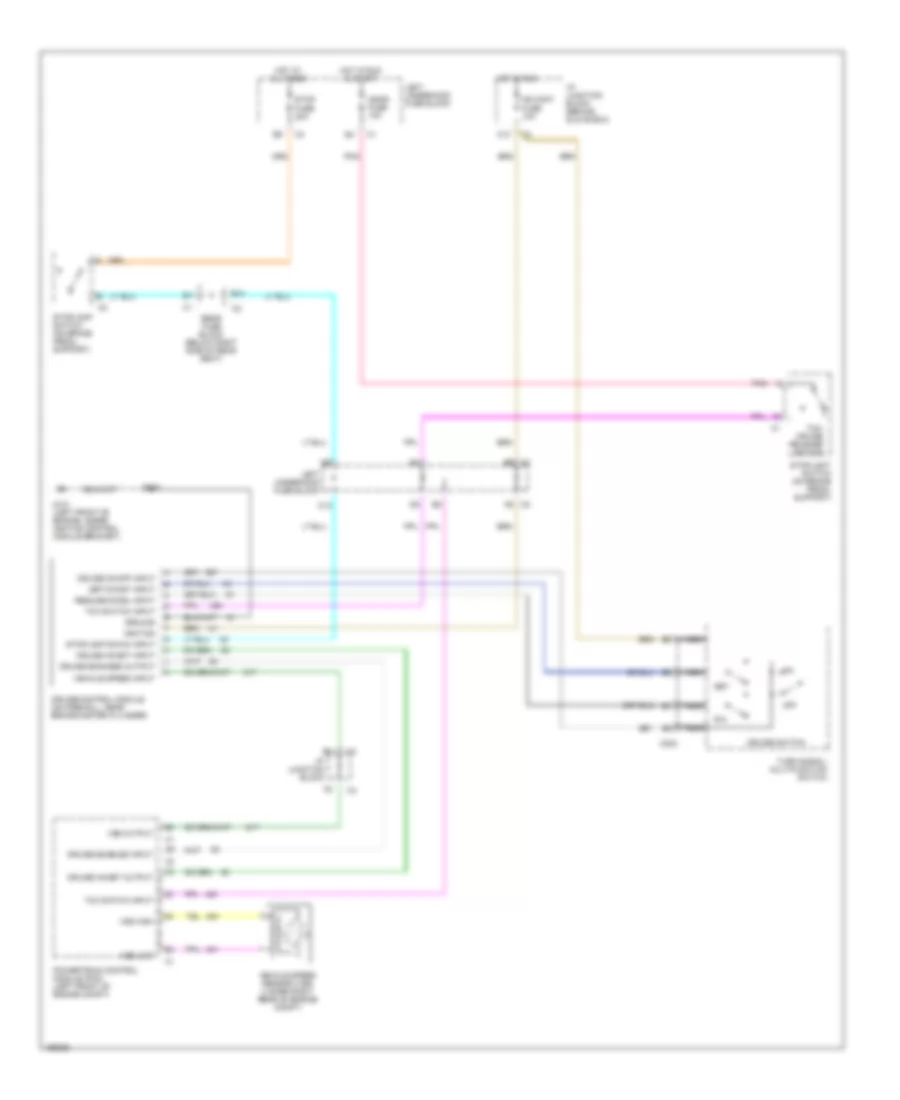 Cruise Control Wiring Diagram for Buick Park Avenue 2002