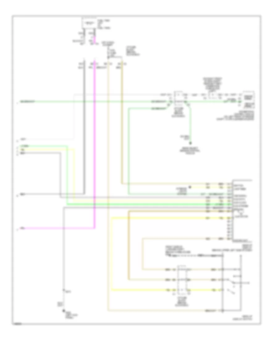 Instrument Cluster Wiring Diagram 2 of 2 for Buick Park Avenue 2002