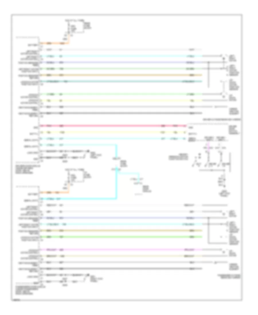 Memory Mirrors Wiring Diagram for Buick Park Avenue 2002