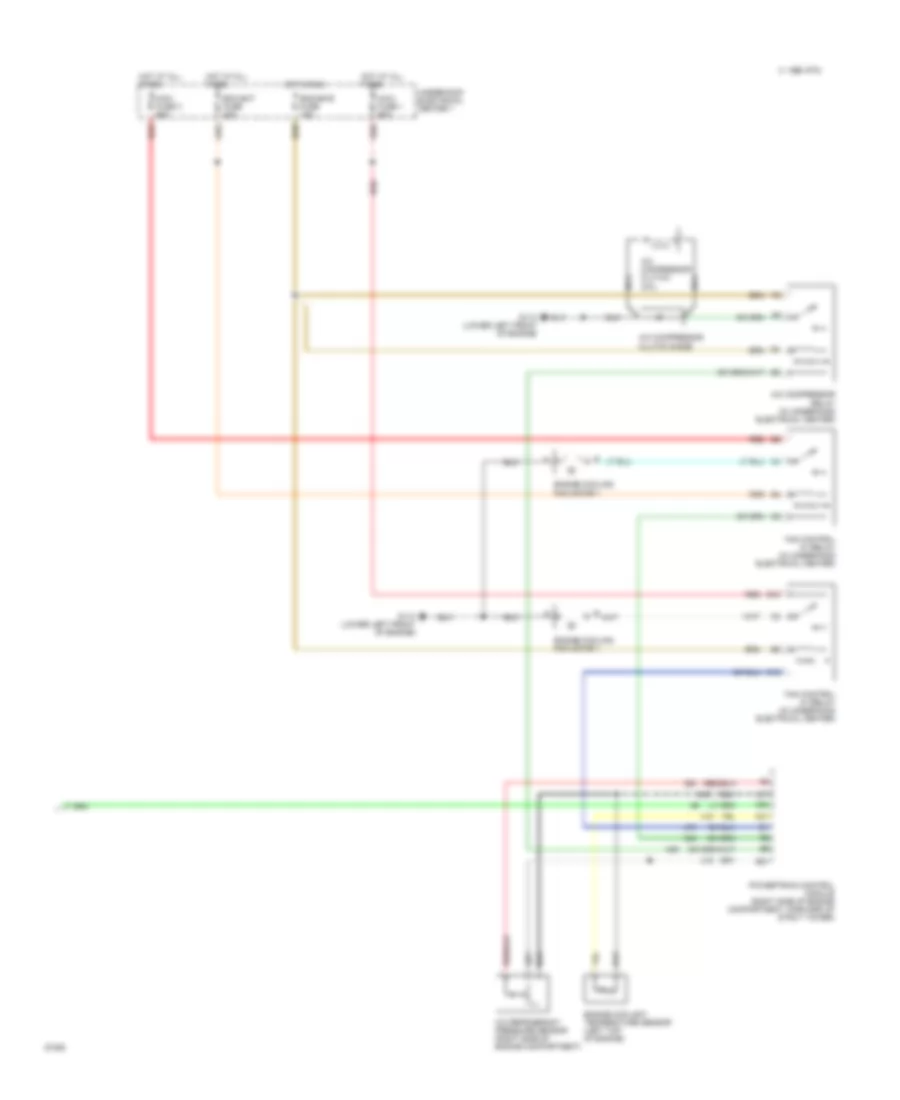 3.1L (VIN M), AC Wiring Diagram, Auto AC (2 of 2) for Buick Regal Custom 1995