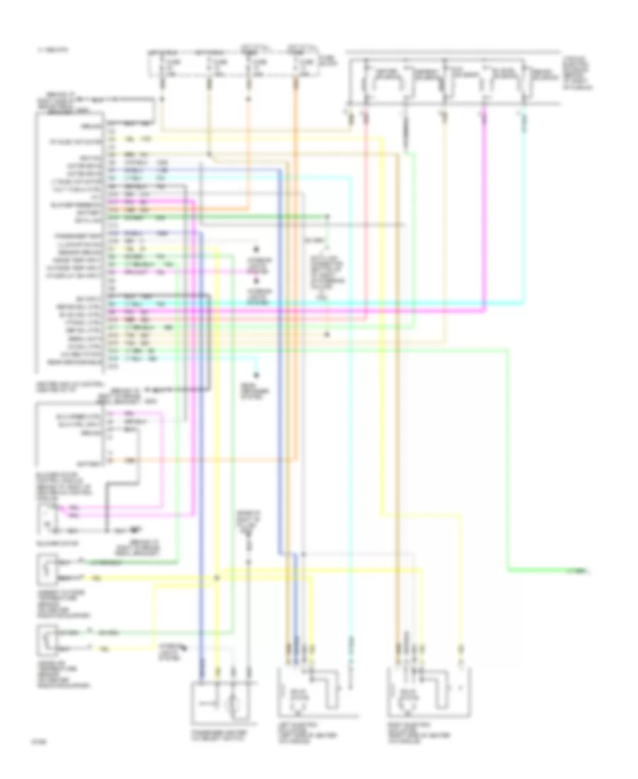 3 8L VIN L A C Wiring Diagram Auto A C 1 of 2 for Buick Regal Custom 1995