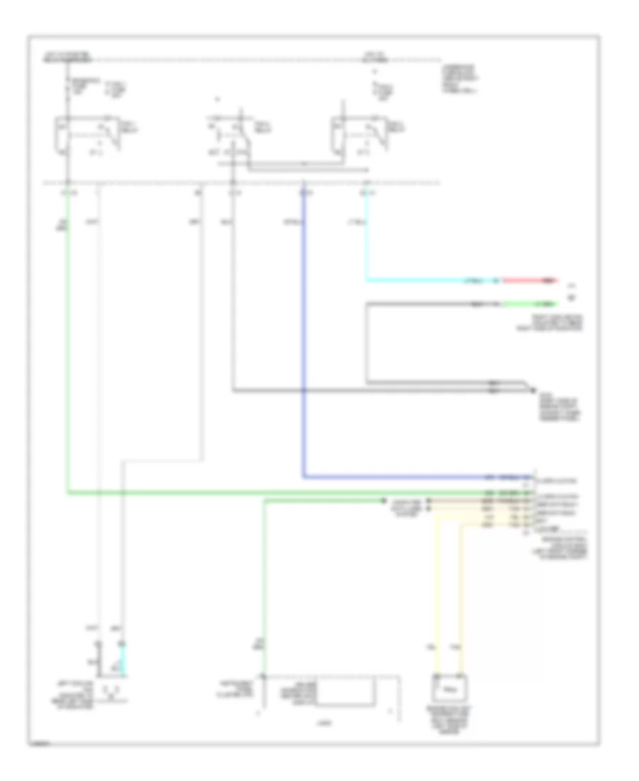 Cooling Fan Wiring Diagram for Buick Enclave CXL 2008