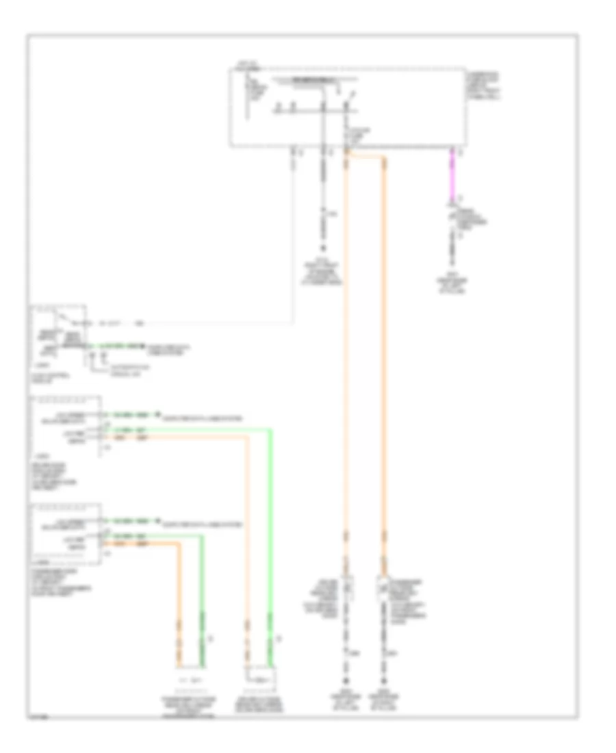 Defoggers Wiring Diagram for Buick Enclave CXL 2008