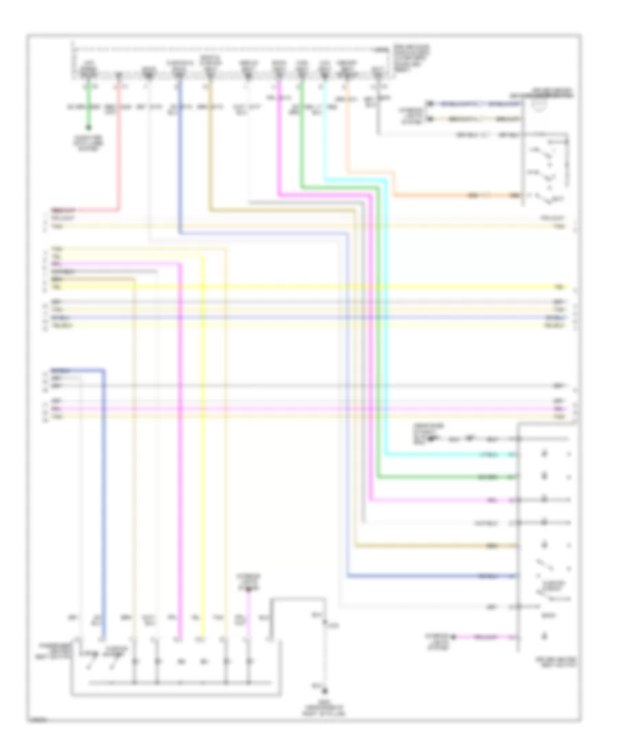 Driver s Memory Seat Wiring Diagram 3 of 4 for Buick Enclave CXL 2008