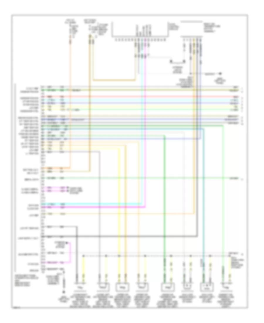 Automatic AC Wiring Diagram (1 of 3) for Buick Park Avenue Ultra 2002